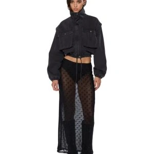 maxi skirt diamante