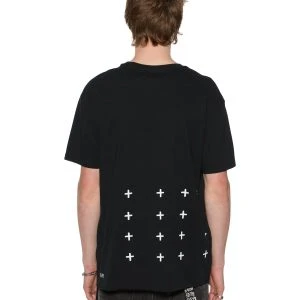 4 x 4 biggie ss tee jet black